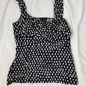 Polka dot tank top